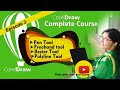 How to use pen tool in corelDraw |Drawing in corelDraw |Malayalam tutorial |Episode 3 | JRS Edu tips
