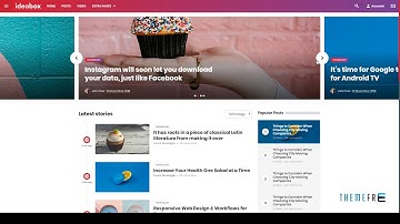 Ideabox - Material Blog/Magazine HTML Template        Isaac Nanuk