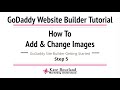 How to Change and Upload Images to Your GoDaddy Website