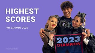 Top 10 Highest Scores at The Summit 2023 (U.S. Divisions) by TheCheerBuzz 5,236 views 11 months ago 10 minutes, 33 seconds