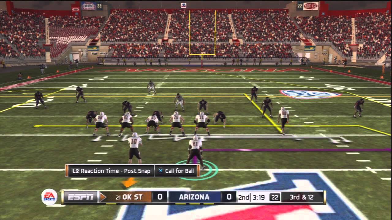NCAA Football 13: Heisman Challenge Mode: Barry Sanders Gameplay (Oklahoma State)