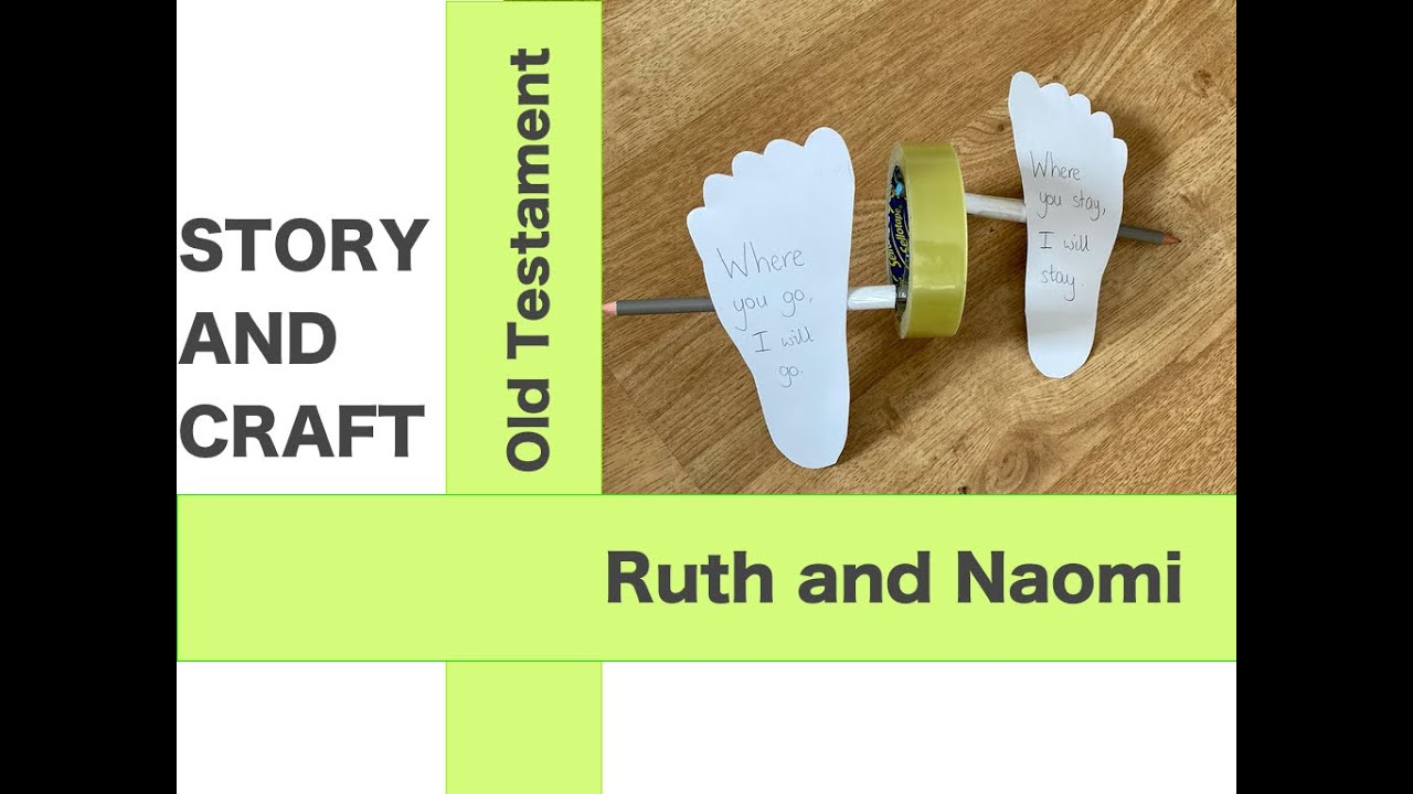 Ruth And Naomi Story And Craft YouTube Ruth And Naomi Story And Craft YouTube