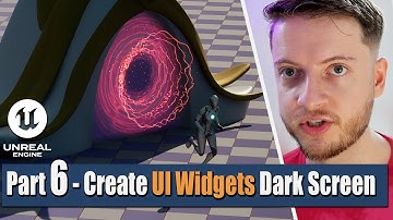 Create a Portal in UE5 | Create a Dark Screen UI Widget | Unreal and Blender Tutorial Series Part 6