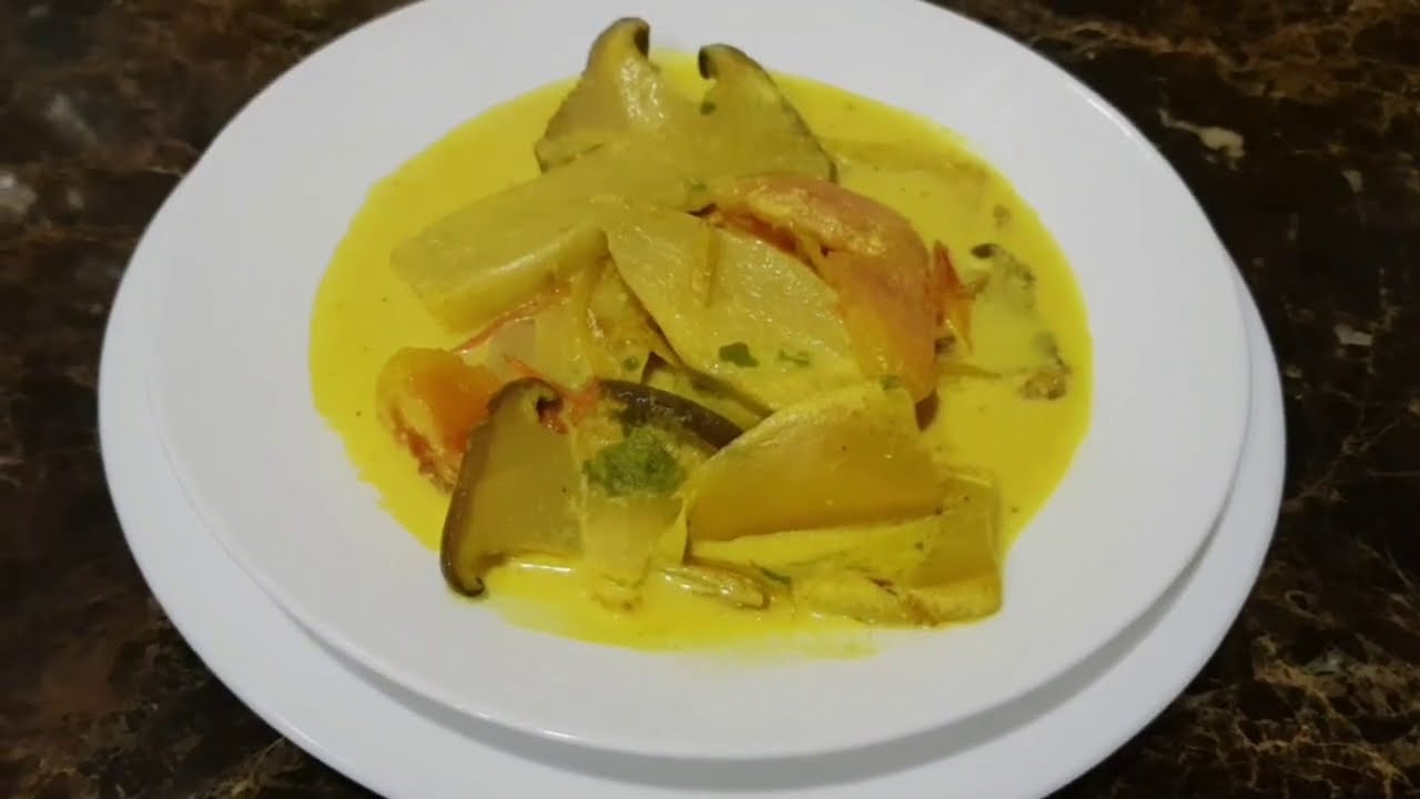 MASAK LEMAK CENDAWAN ERYNGII ERYNGII WITH COCONUT MILK YouTube