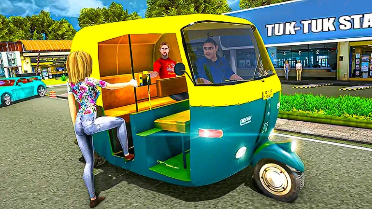 Auto Rickshaw Tuk Tuk Driving Game | Tuk Tuk Auto Rickshaw simulator ...