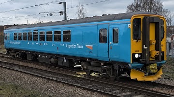 Network Rail 153385 - 2Z33 1330 Ferme Park Reception - Derby R.T.C. 25/03/2025