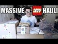 MASSIVE LEGO HAUL! | RARE, MISPRINTED, & CUSTOM LEGO!