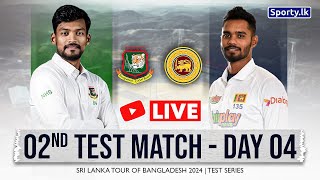 🔴 Live | 2nd Test | Day 04 - Sri Lanka Tour of Bangladesh 2024 image