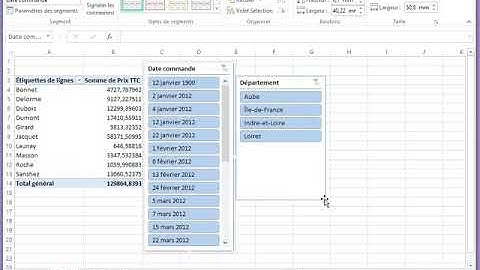6  Insérer un segment dans un tableau croisé dynamique