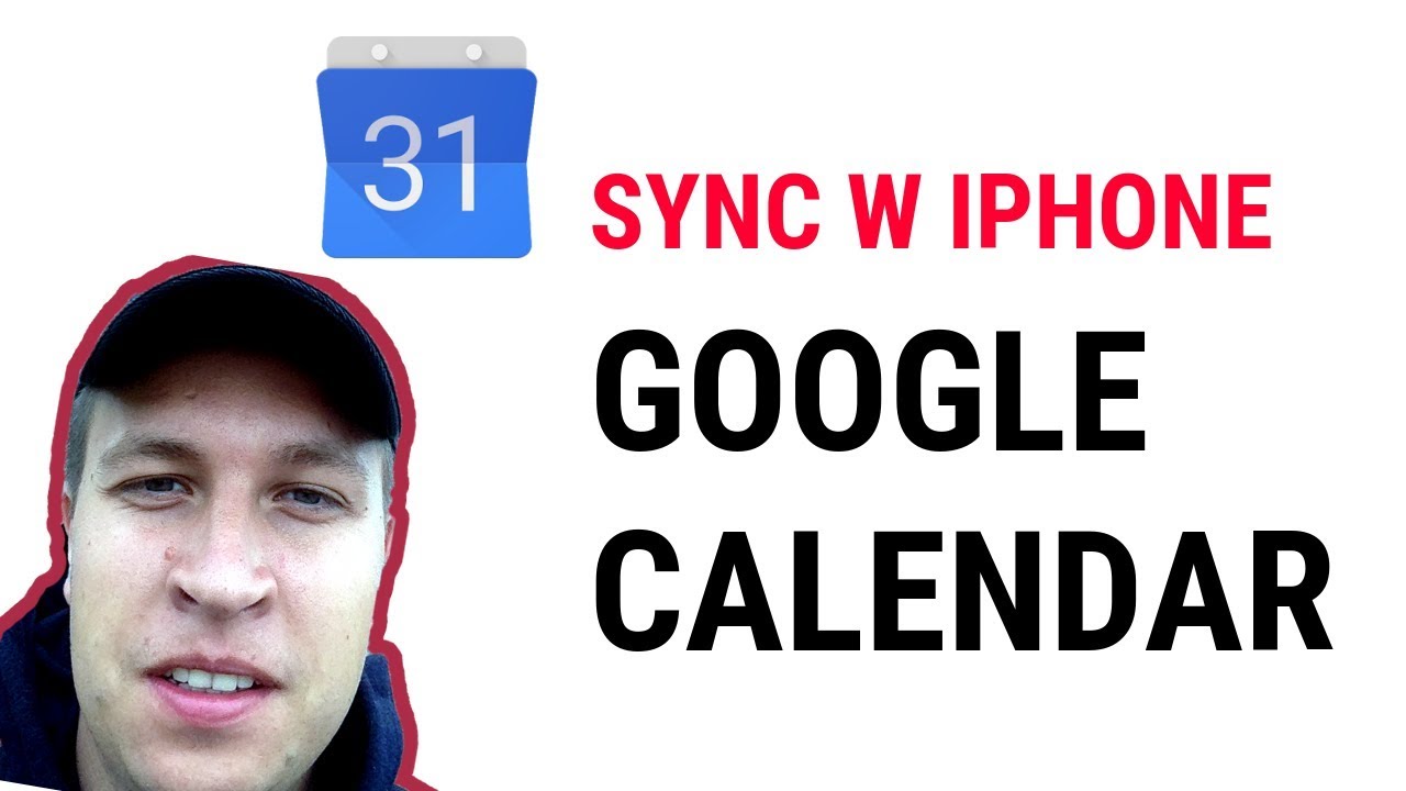 HOW TO SYNC GOOGLE CALENDAR WITH IPHONE? YouTube
