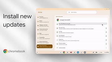 How to Update Google Chrome Browser on Chromebook