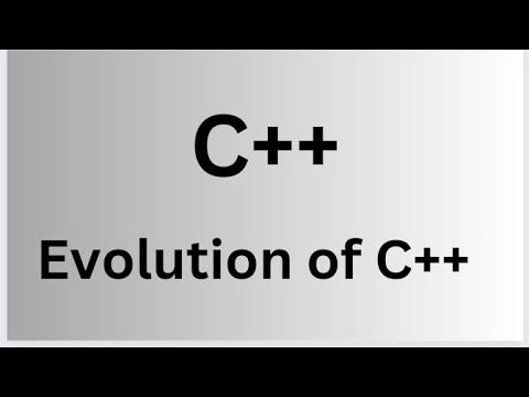 C++. who developed C language? Evolution of C++.