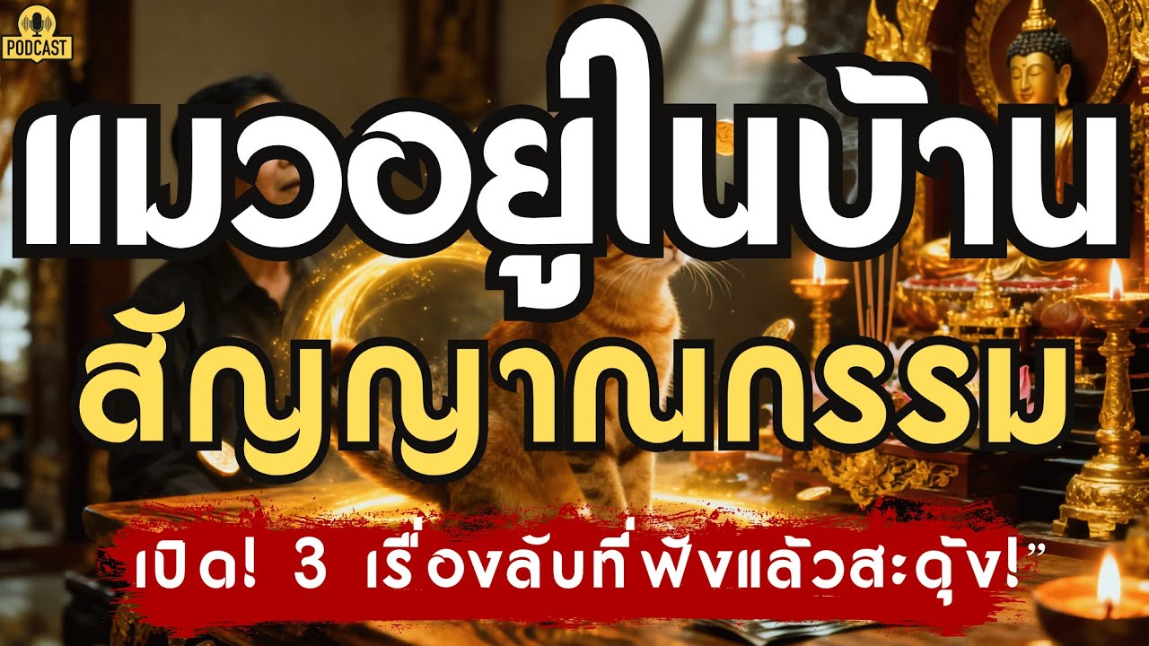 มีแมวอยู่ในบ้าน = สัญญาณกรรมเปิด! 3 เรื่องลับที่ฟังแล้วสะดุ้ง!” | เรื่องเล่าชาติสุดท้าย