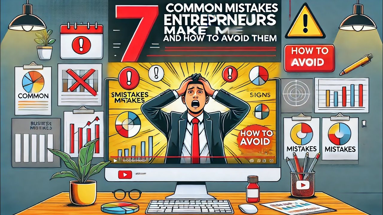 "7 Biggest Entrepreneur Mistakes That Can Ruin Your Business (Avoid
