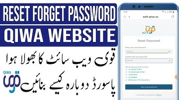 How to Reset Qiwa Password in Saudi Arabia | Step-by-Step Guide 2025