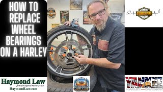 How to replace Wheel Bearings on a Harley #harley #harleydavidson @Harley-Davidson