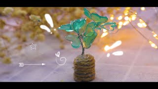 How to make a 4-leaf clover with epoxy 🍀🍀🍀🍀🍀 - Resin Crafts
