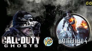 "MIND SET" - Call of duty ghost vs Battlefield 4 - COD GHOSTS VS BF4 Opinion!