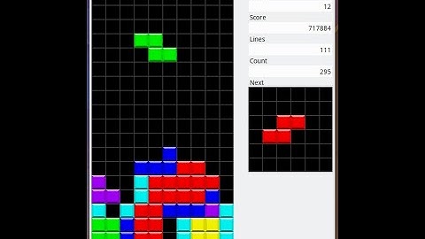 Erlang: Writing a Tetris clone Part 2 - Gameplay mechanics
