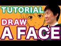 MANGA SENPAI [53] How to draw a manga character's face | How to make manga by Japanese manga-ka