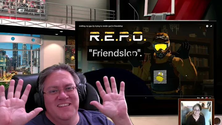 New Funniest Game, melting my gpu by trying to render god in friendslop Group Reaction #repo
