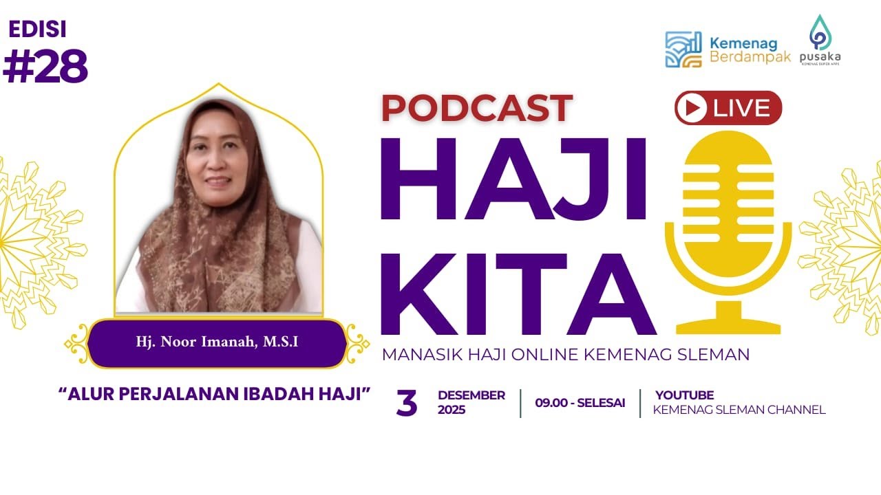 Podcast Haji Kita, Edisi #28 | Tema : 