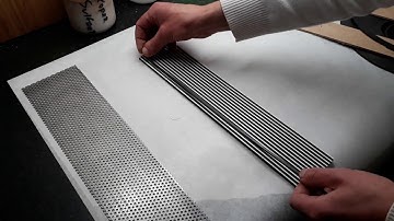 Making a planar speaker backstator 1-3