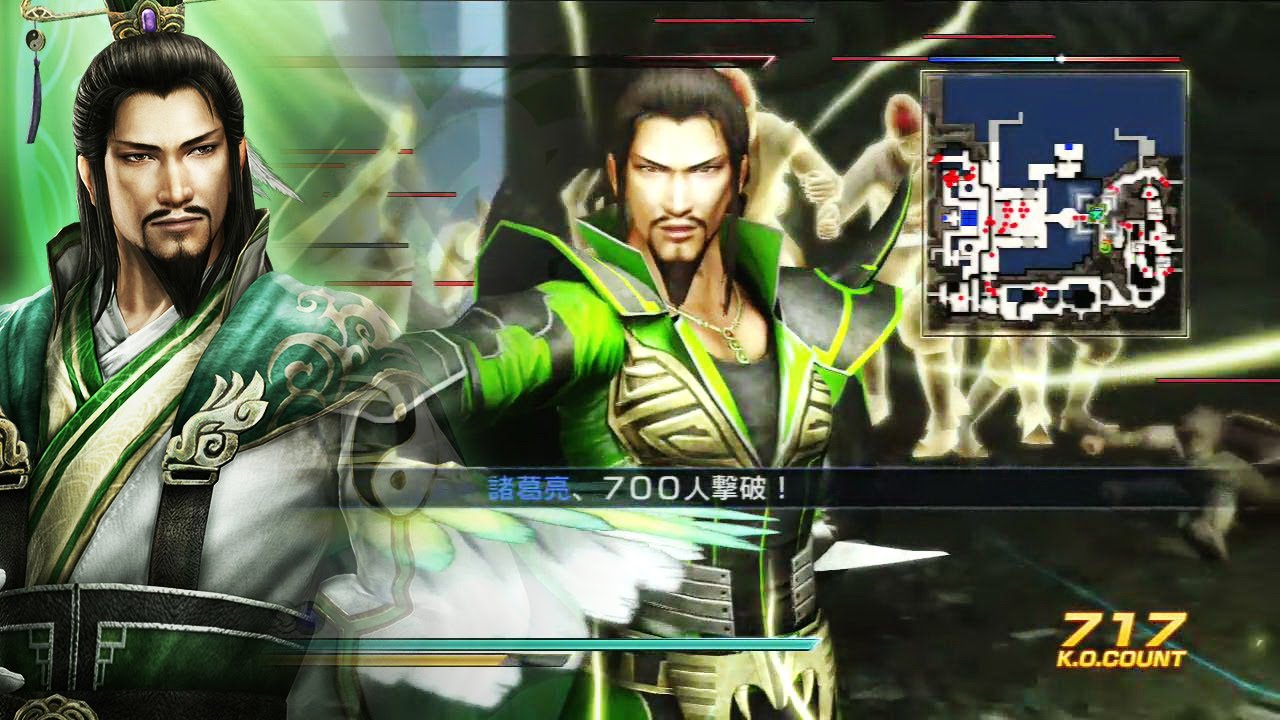 真 三國無双7 諸葛亮オリジナル衣装 異色武器獲得戦8 修羅 Zhuge Liang Dlc Gameplay Dynasty Warriors 8 Youtube