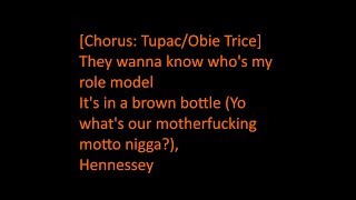 2Pac - Hennessy ft. Obie Trice (Lyrics)