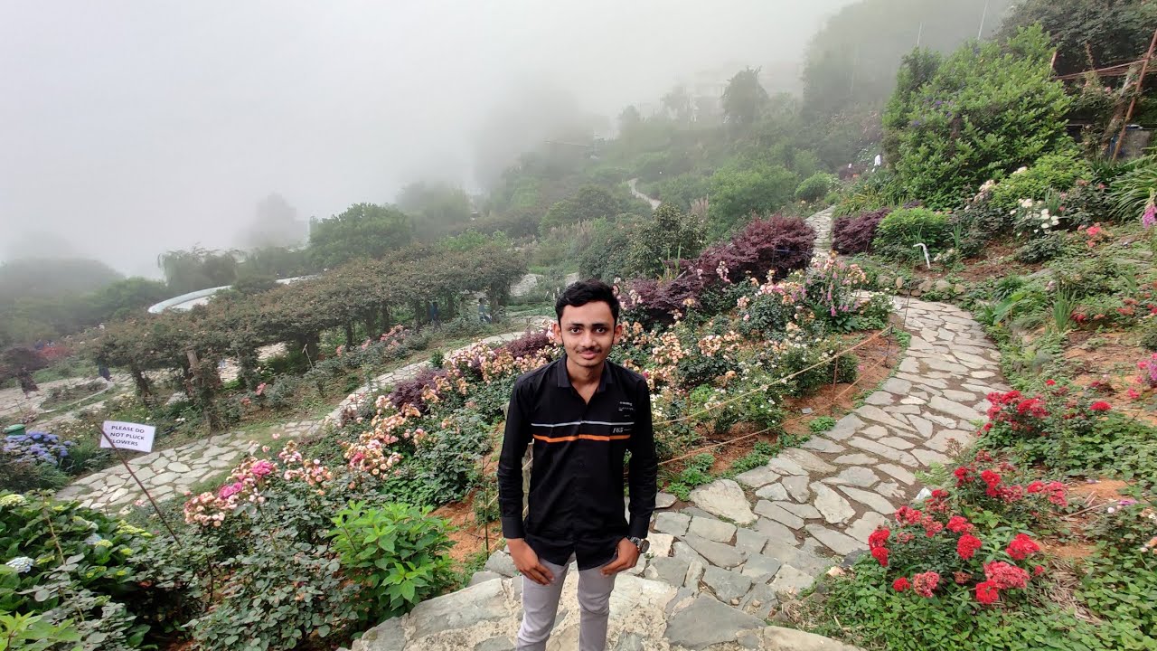 Rose Garden In Namchi Of Sikkim Beautiful Flower Garden Vlog 😀