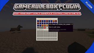 How to Use GameruleBox: Manage All Minecraft Gamerules with One GUI