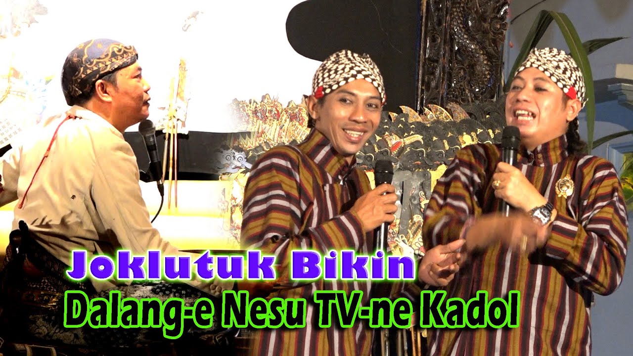 Jo Klutuk Gegeran Karo Dalang Eko Perkoro Magang Wakil Bupati SIGI TV Kadol.