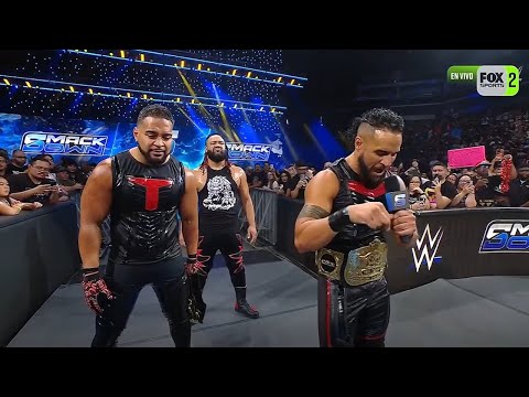 The Bloodline ataca a Kevin Owens - WWE SmackDown 20 de Septiembre 2024 Español