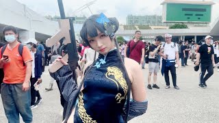 2023開拓動漫祭FF41(Fancy Frantier 41) Day2 ft.蔚藍檔案-妃咲會長(Season_夕笙 飾) 4K HDR 高畫質(2160p)