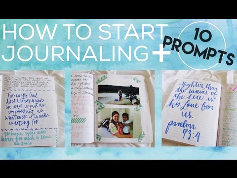 HOW TO START JOURNALING + 10 Prompts | Christian Inspiration