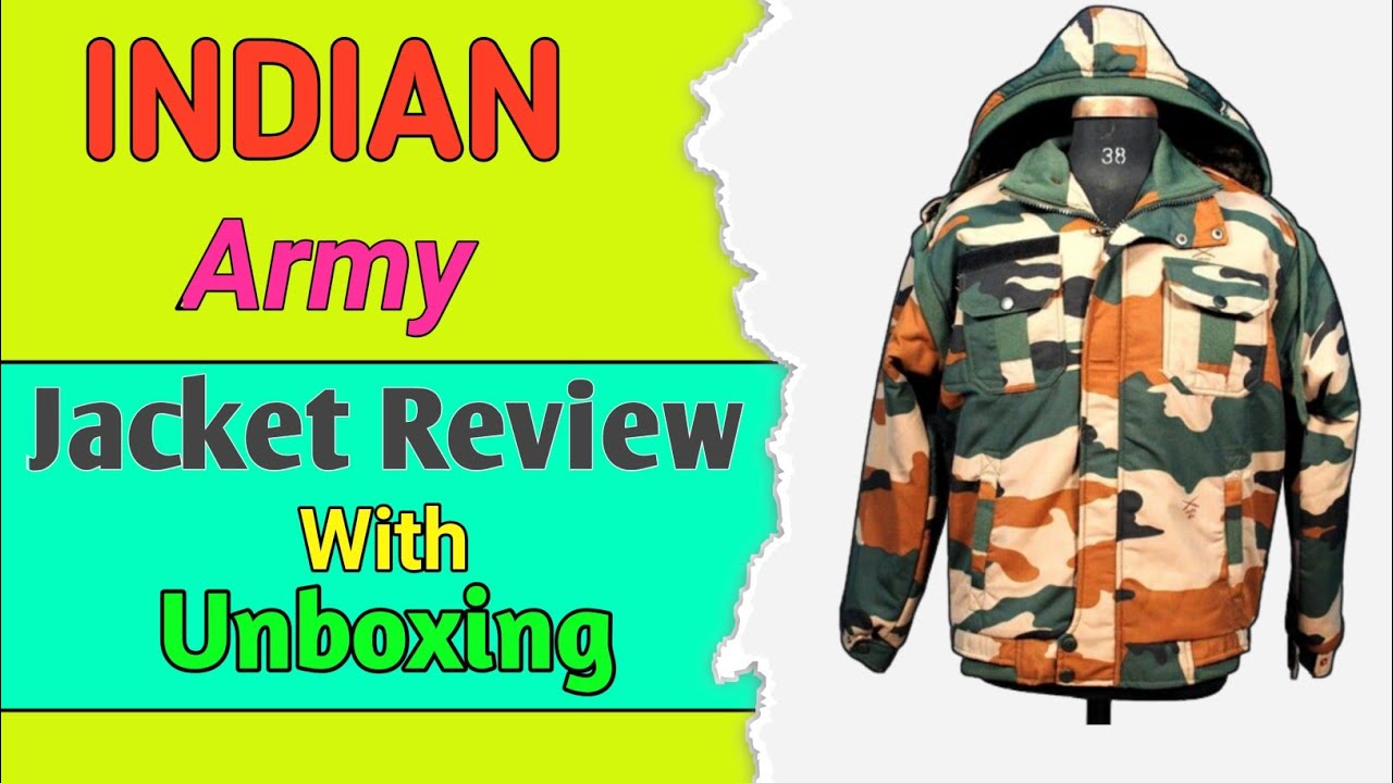 Indian Army 🇮🇳🇮🇳 Jacket Review 🔥and Unboxing jacket unboxing
