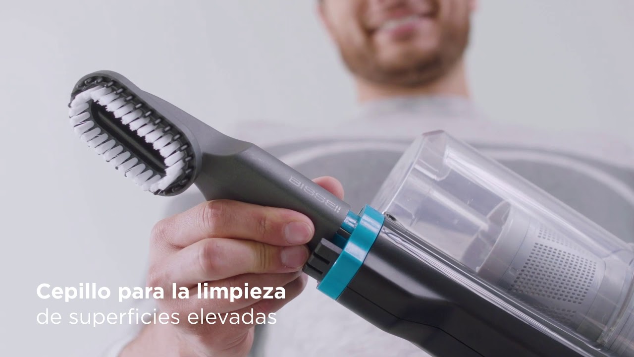 Aspirador escoba BISSELL MultiReach Active 21V aspirador de mano 2 en 1  convertible - YouTube