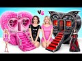 素晴らしいドールハウスを作ります バービーVS吸血鬼チャレンジ | 面白いチャレンジ Multi DO Girls