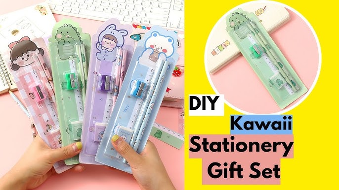 Day-3)How to make kawaii stationery set /DIY stationery set  #7daysstationerysetchallenge 