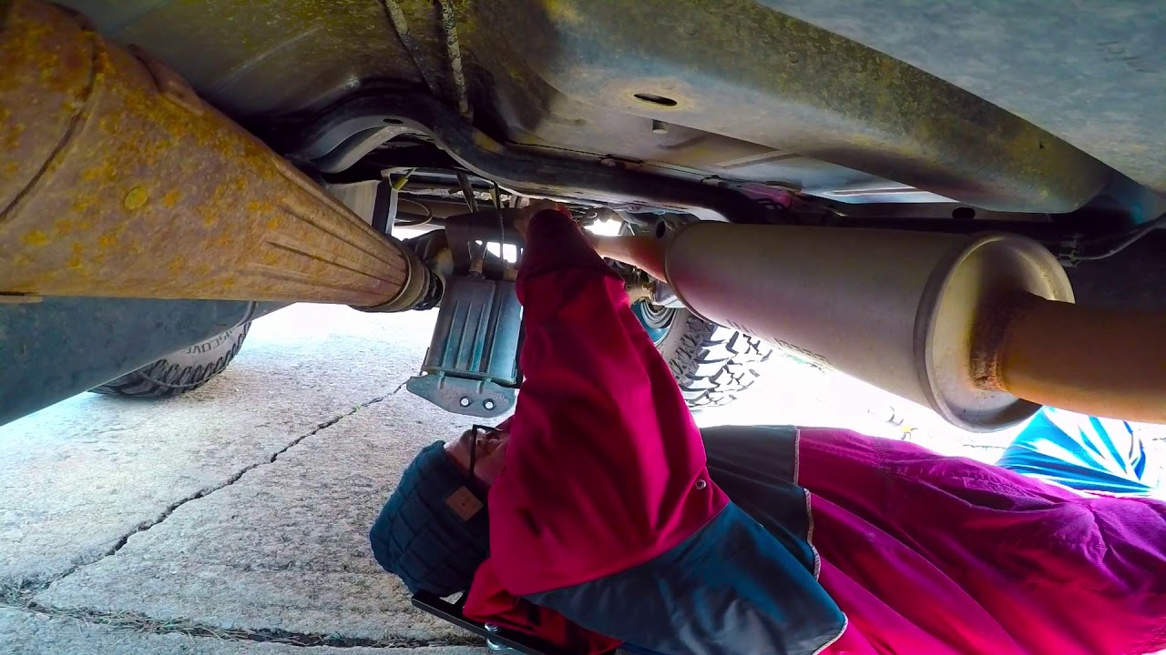 Jeep Wrangler JK evap canister bracket relocation YouTube