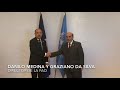 Director general FAO agradece a presidente Danilo Medina por priorizar lucha contra hambre, pobreza y malnutrición en su agenda