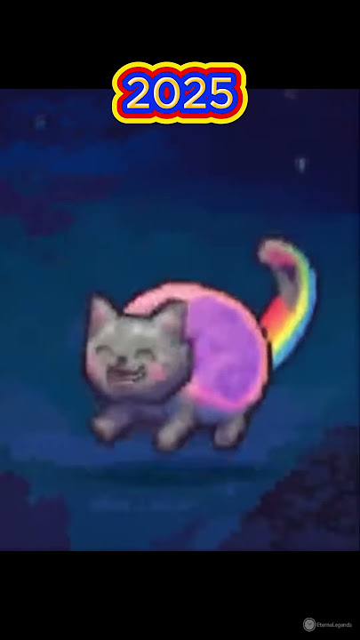 Evolution of Nyan Cat 2006-2025 | The Internet’s Flying Cat #nyancat #evolution #shorts #retro