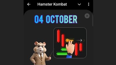 Hamster kombat mini Game 4th October puzzle game | Puzzle game Solved | Hamster kombat | Today Mini