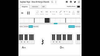 Sujiwo Tejo : Doa Di Kerja | Piano Chord