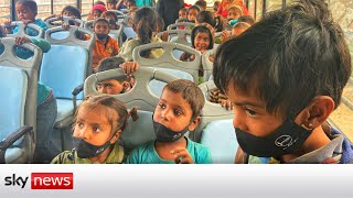 The Hope Bus Bringing The Clroom To Indias Underprivileged Children