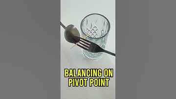 Fork and Spoon balance with Toothpick | Center of gravity | Feels like magic
