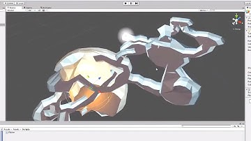 Low Poly Dungeon/Cave Modeling WIP Timelapse (Blender + Unity)