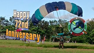 The Sky Jumpers Show In " Musang " 72nd Anniversary | #skyjumper #scoutranger #paratroopers #musang