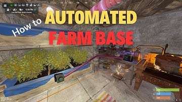 Automated Tea Farm Base - Rust