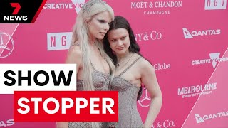 The frocks and shocks from Melbourne fashion's biggest night | 7NEWS